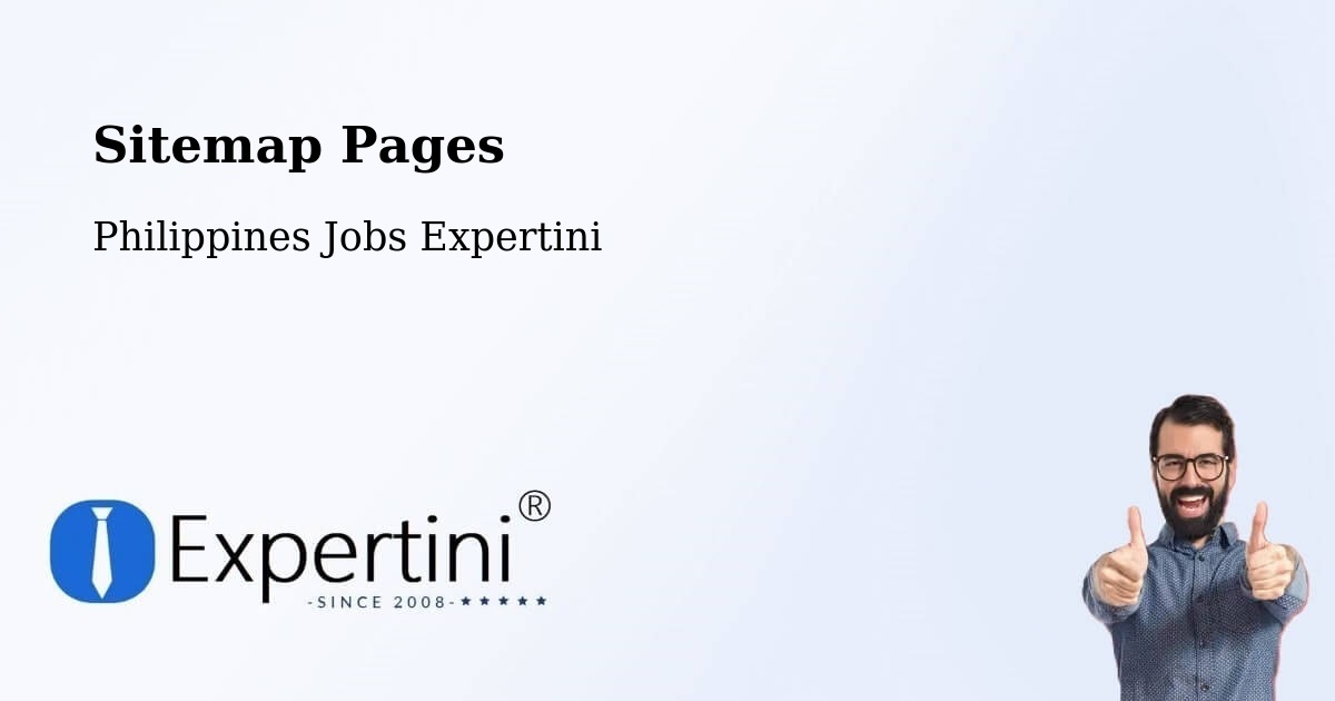 Sitemap Pages - Philippines Jobs Expertini